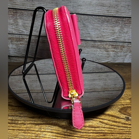 Prada Bow Wallet - Pink - Picture 4 of 8